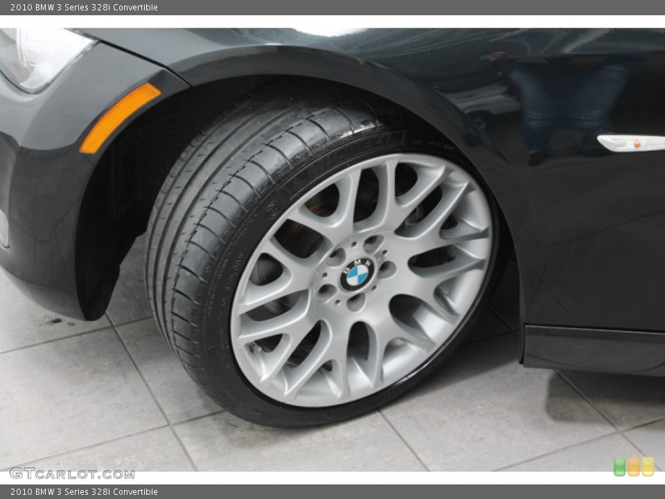 2010 BMW 3 Series 328i Convertible Wheel and Tire Photo #73919375