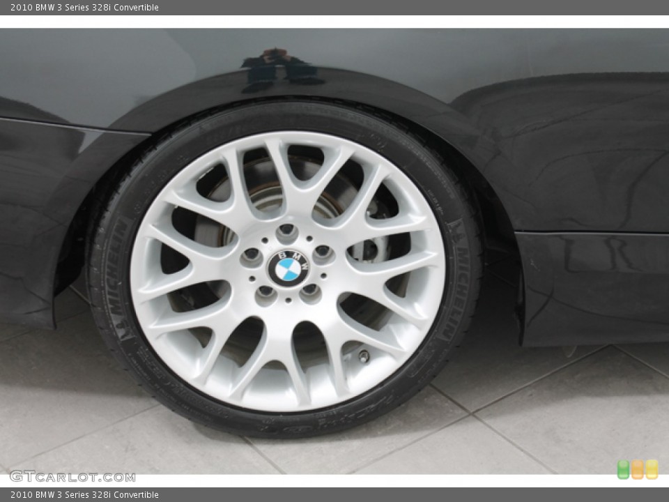 2010 BMW 3 Series 328i Convertible Wheel and Tire Photo #73919393