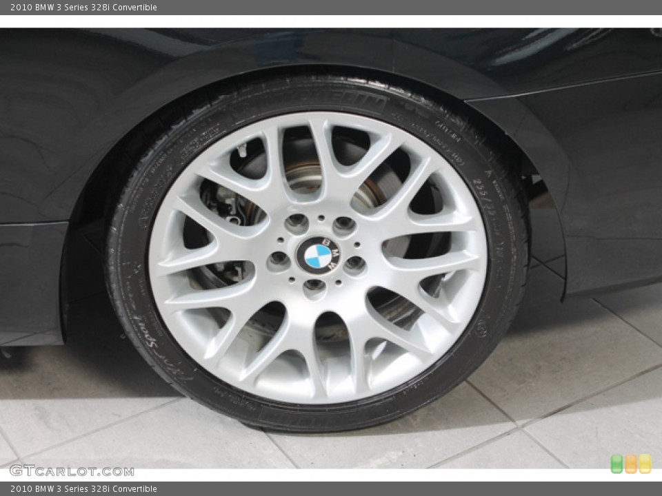 2010 BMW 3 Series 328i Convertible Wheel and Tire Photo #73919405