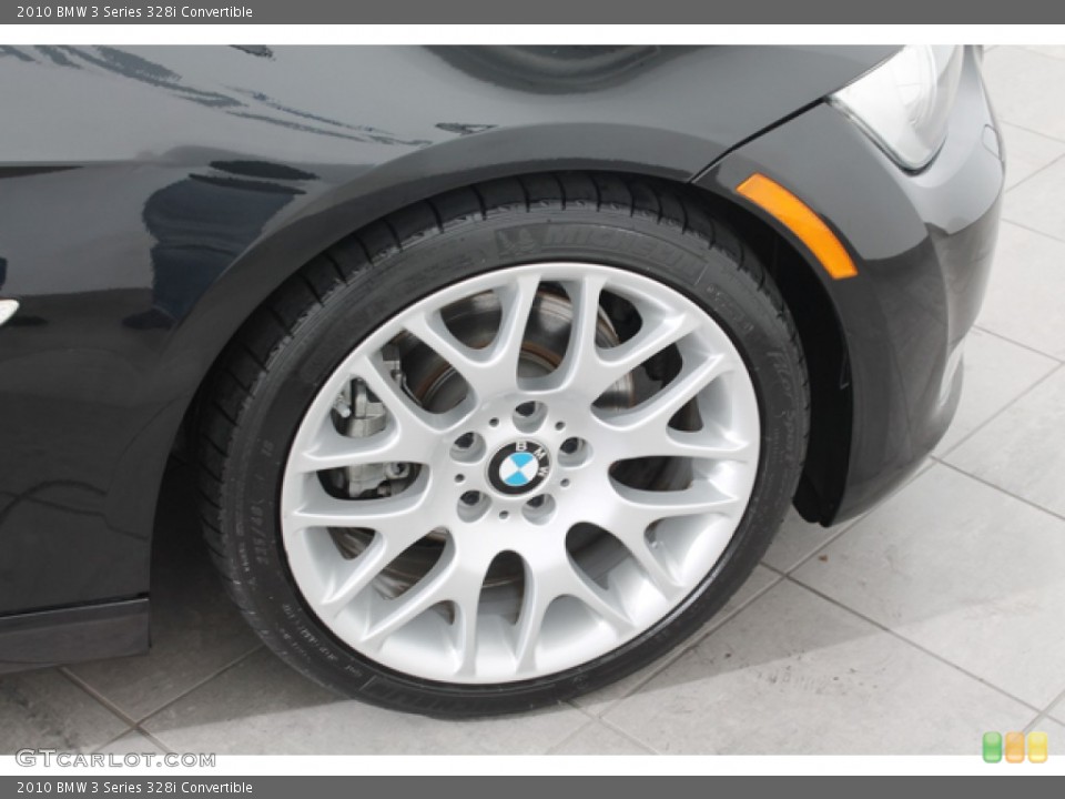 2010 BMW 3 Series 328i Convertible Wheel and Tire Photo #73919420