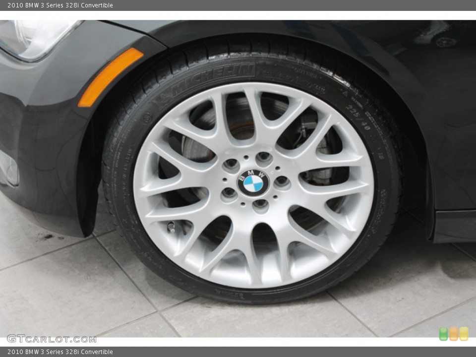 2010 BMW 3 Series 328i Convertible Wheel and Tire Photo #73919441