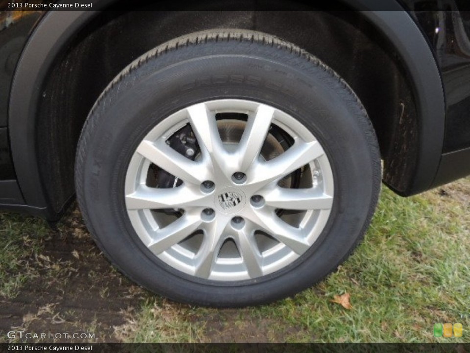 2013 Porsche Cayenne Diesel Wheel and Tire Photo #73923956