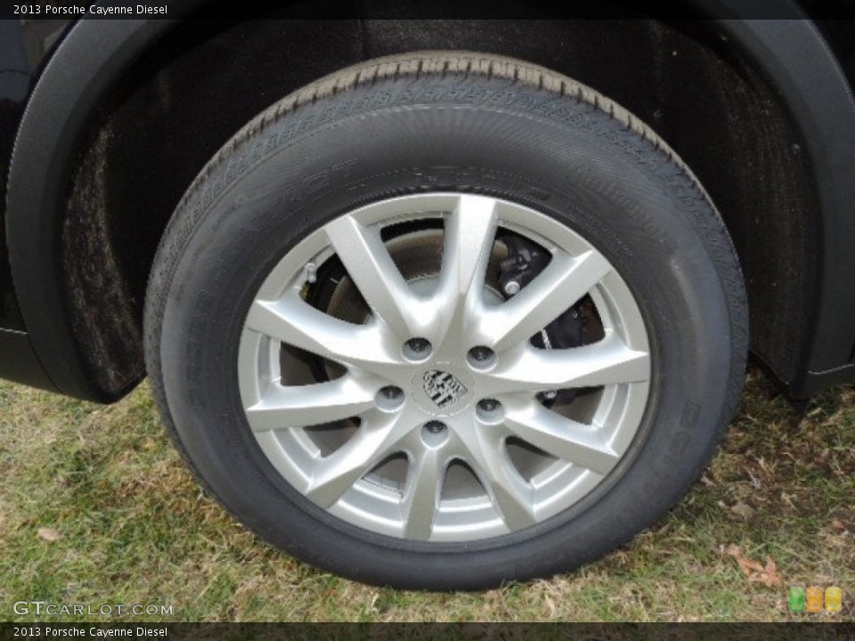 2013 Porsche Cayenne Diesel Wheel and Tire Photo #73924172