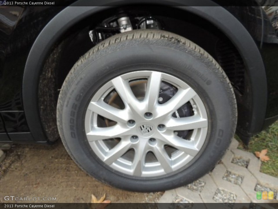 2013 Porsche Cayenne Diesel Wheel and Tire Photo #73924235