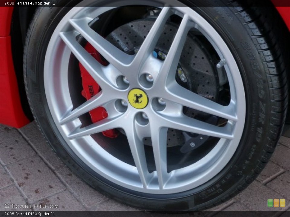 2008 Ferrari F430 Spider F1 Wheel and Tire Photo #73925408