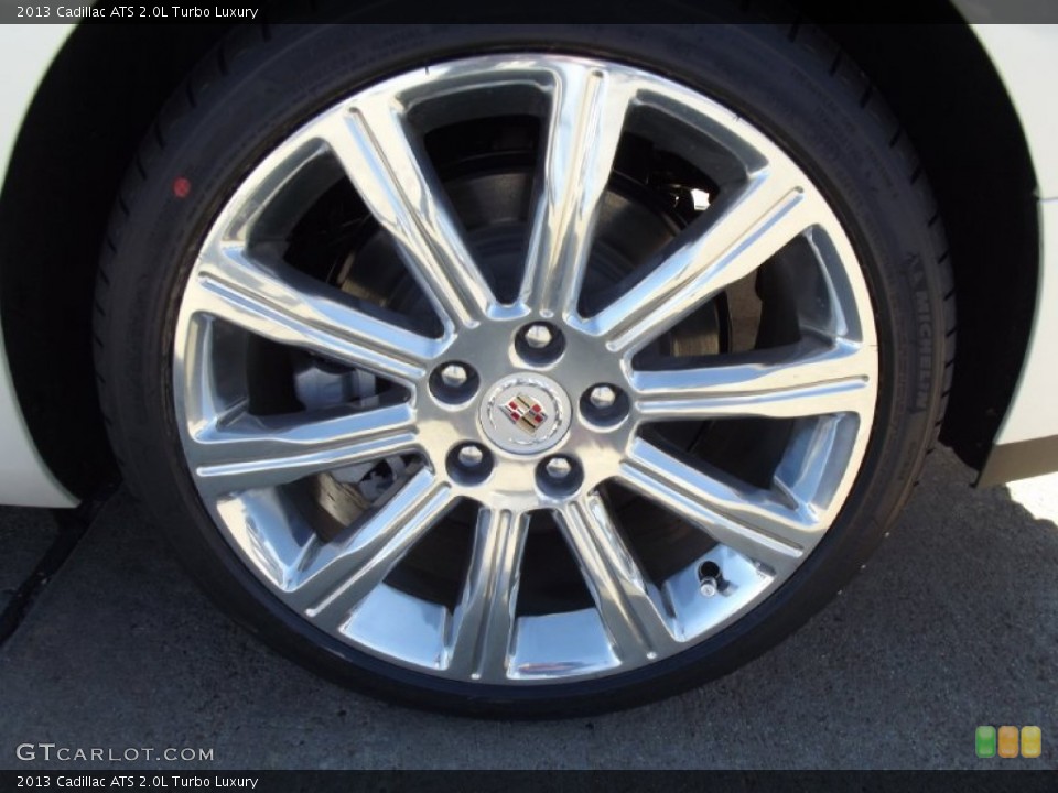 2013 Cadillac ATS 2.0L Turbo Luxury Wheel and Tire Photo #73933620