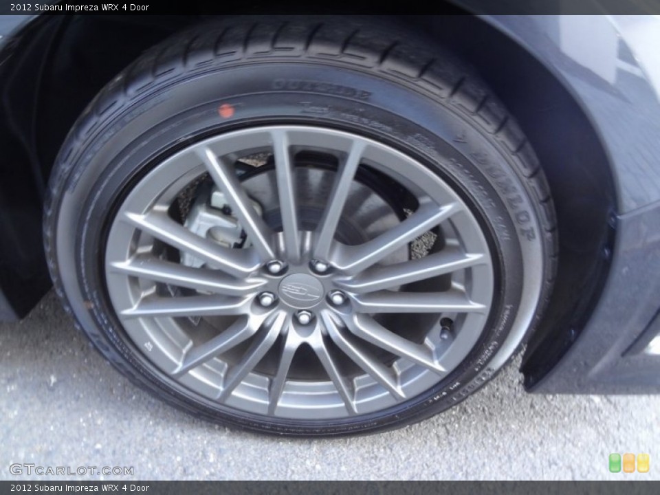 2012 Subaru Impreza WRX 4 Door Wheel and Tire Photo #73935772