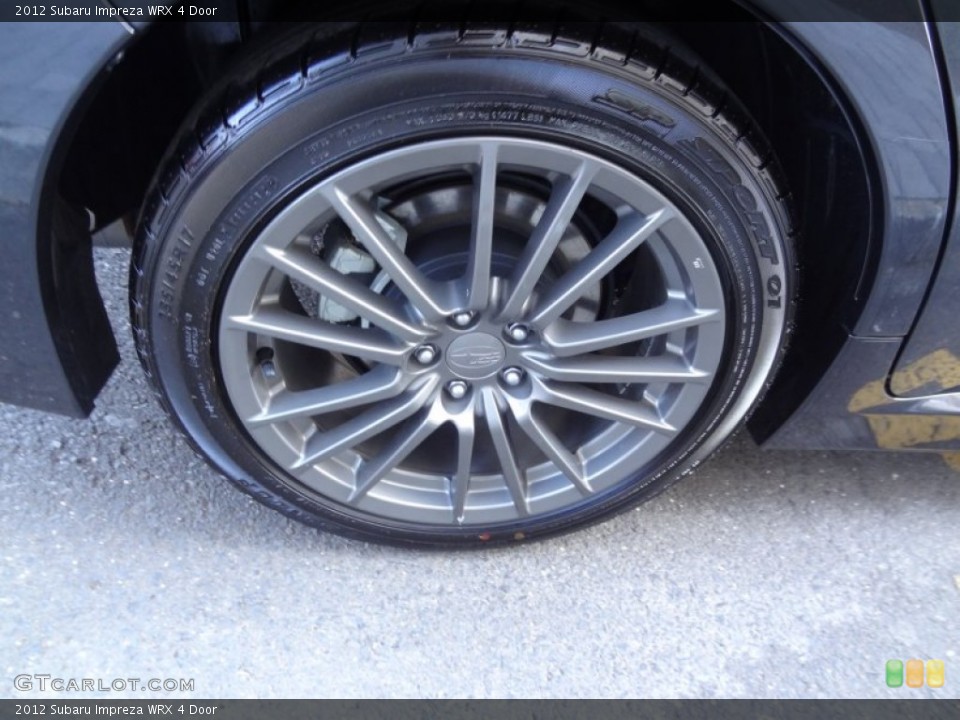 2012 Subaru Impreza WRX 4 Door Wheel and Tire Photo #73935791