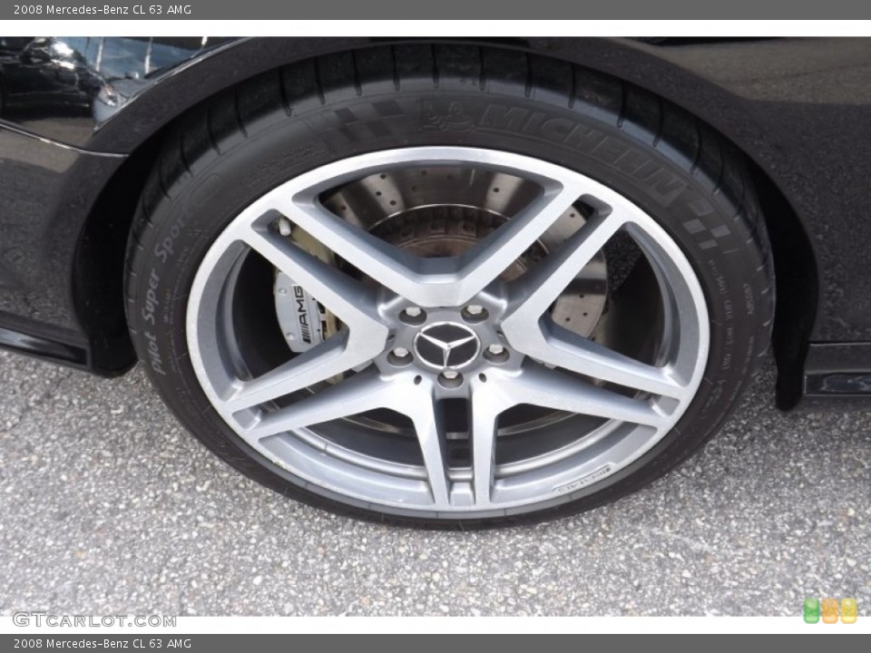 2008 Mercedes-Benz CL 63 AMG Wheel and Tire Photo #73938551
