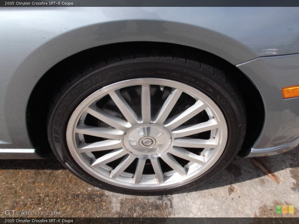 2005 Chrysler Crossfire SRT-6 Coupe Wheel and Tire Photo #73940076