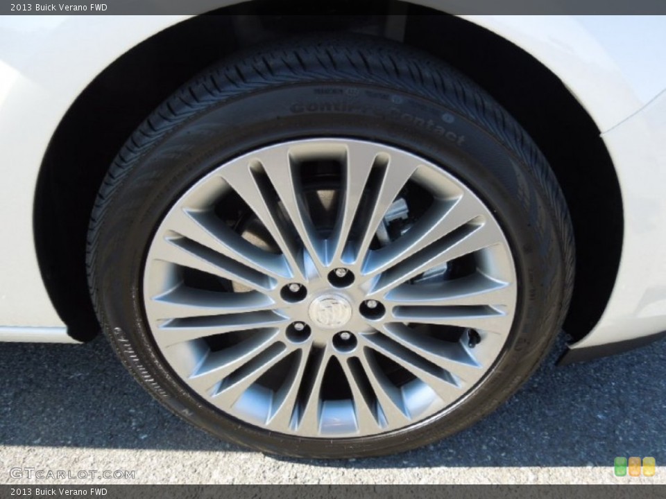 2013 Buick Verano FWD Wheel and Tire Photo #73945016