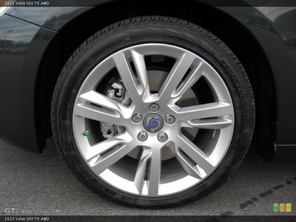 2013 Volvo S60 T6 AWD Wheel and Tire Photo #73946060