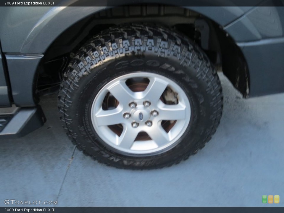 2009 Ford Expedition EL XLT Wheel and Tire Photo #73947072