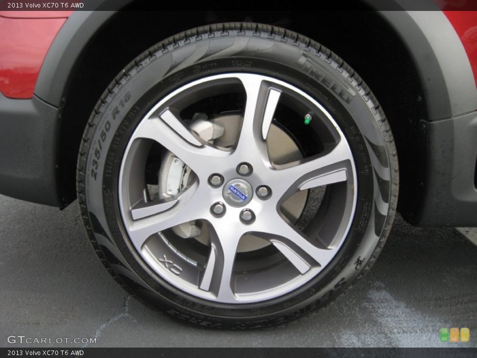2013 Volvo XC70 T6 AWD Wheel and Tire Photo #73947872