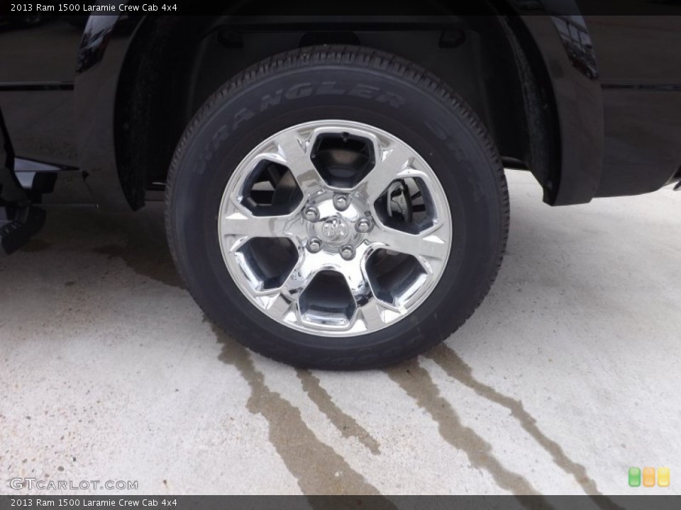 2013 Ram 1500 Laramie Crew Cab 4x4 Wheel and Tire Photo #73948112