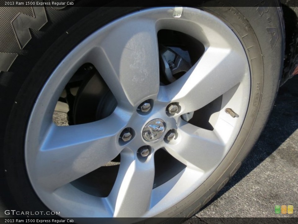2013 Ram 1500 Express Regular Cab Wheel and Tire Photo #73950845