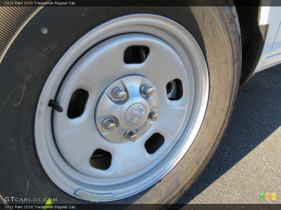 2013 Ram 1500 Tradesman Regular Cab Wheel and Tire Photo #73952453