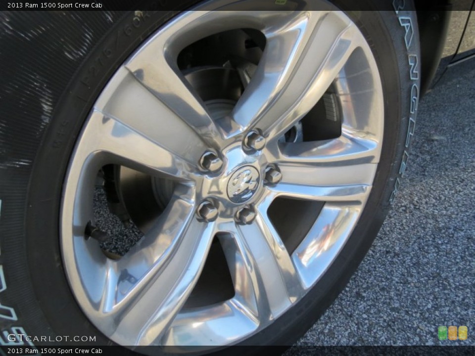 2013 Ram 1500 Sport Crew Cab Wheel and Tire Photo #73954064