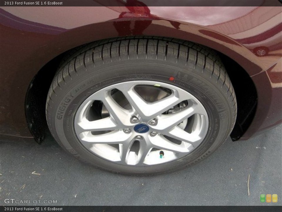 2013 Ford Fusion SE 1.6 EcoBoost Wheel and Tire Photo #73954262