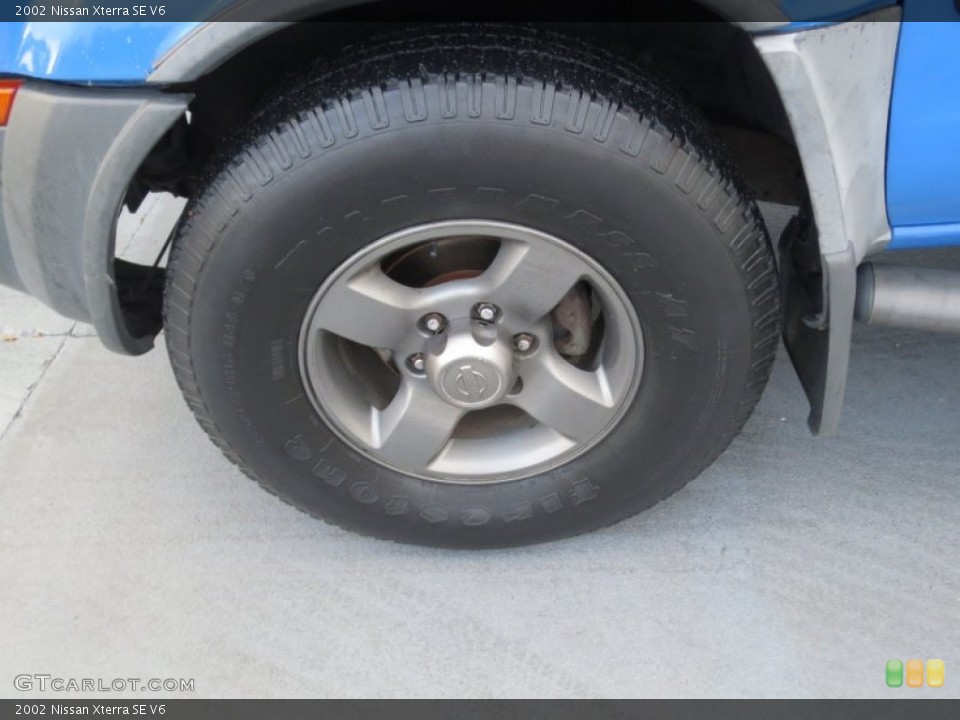 2002 Nissan Xterra SE V6 Wheel and Tire Photo #73954463