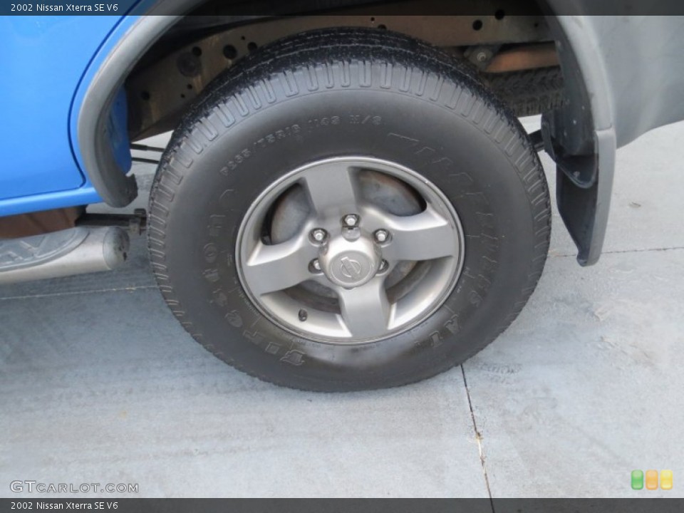 2002 Nissan Xterra SE V6 Wheel and Tire Photo #73954481