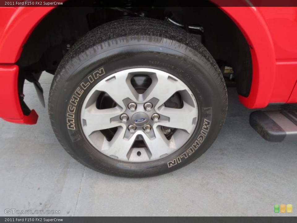 2011 Ford F150 FX2 SuperCrew Wheel and Tire Photo #73955831
