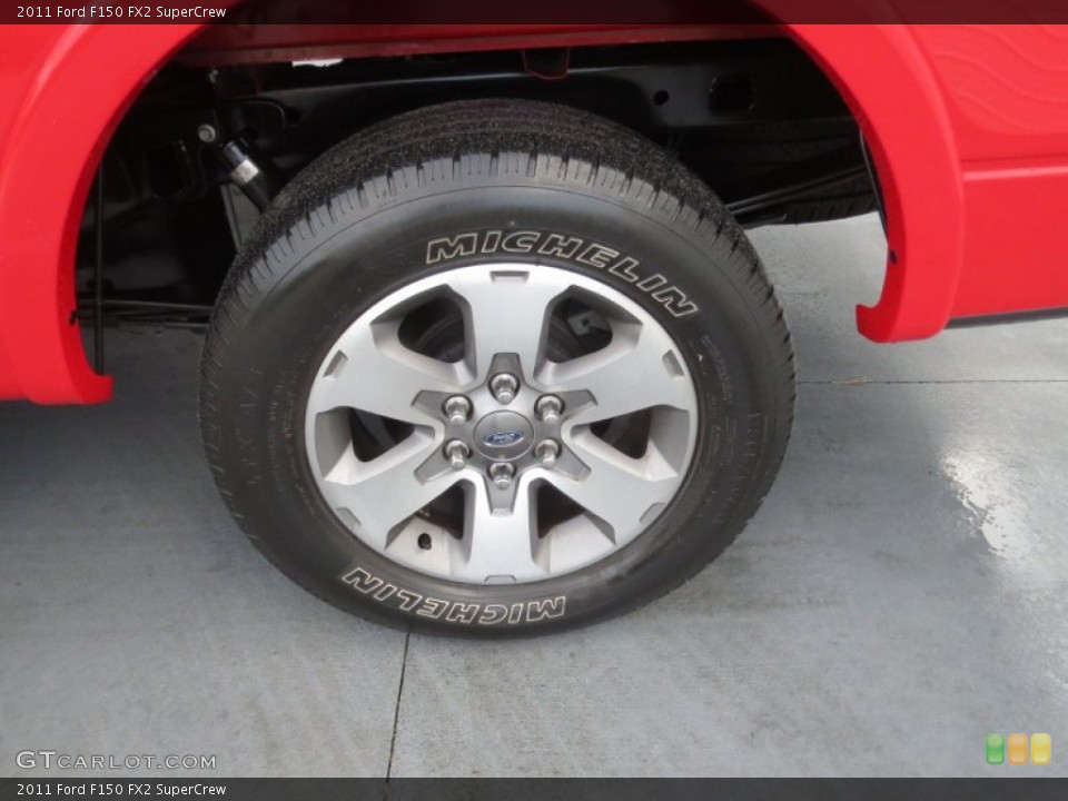 2011 Ford F150 FX2 SuperCrew Wheel and Tire Photo #73955846