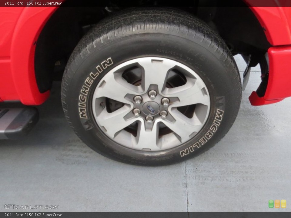 2011 Ford F150 FX2 SuperCrew Wheel and Tire Photo #73955876