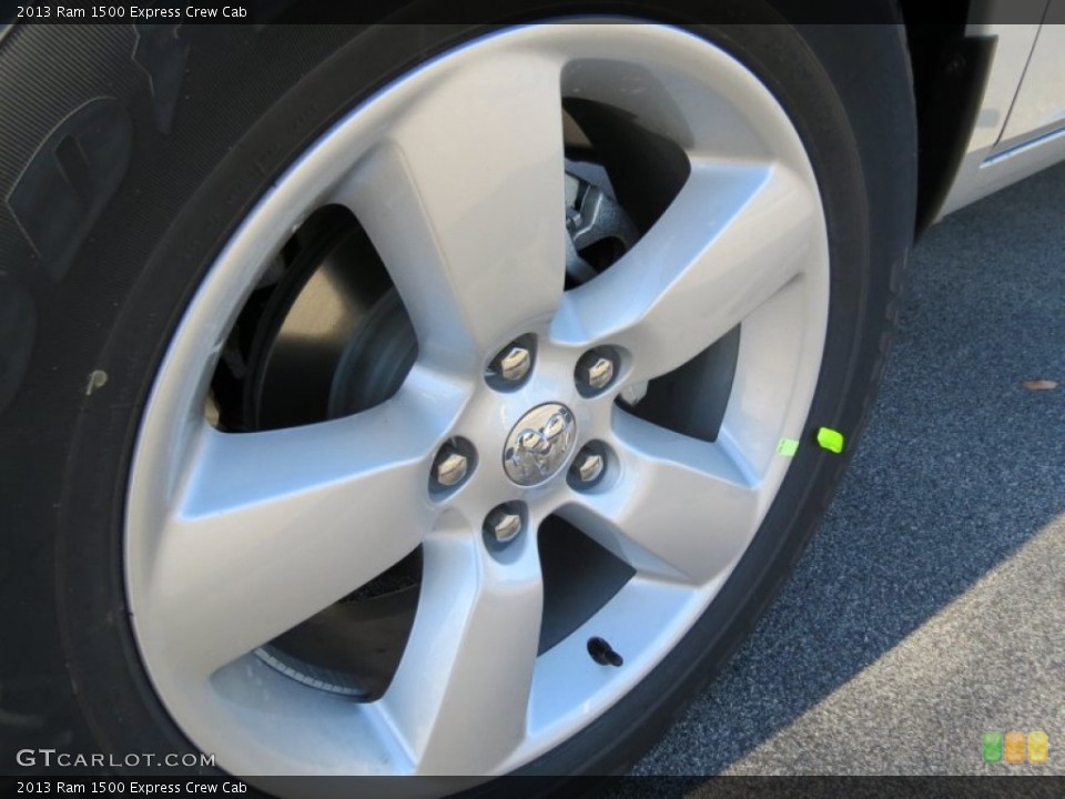 2013 Ram 1500 Express Crew Cab Wheel and Tire Photo #73957496