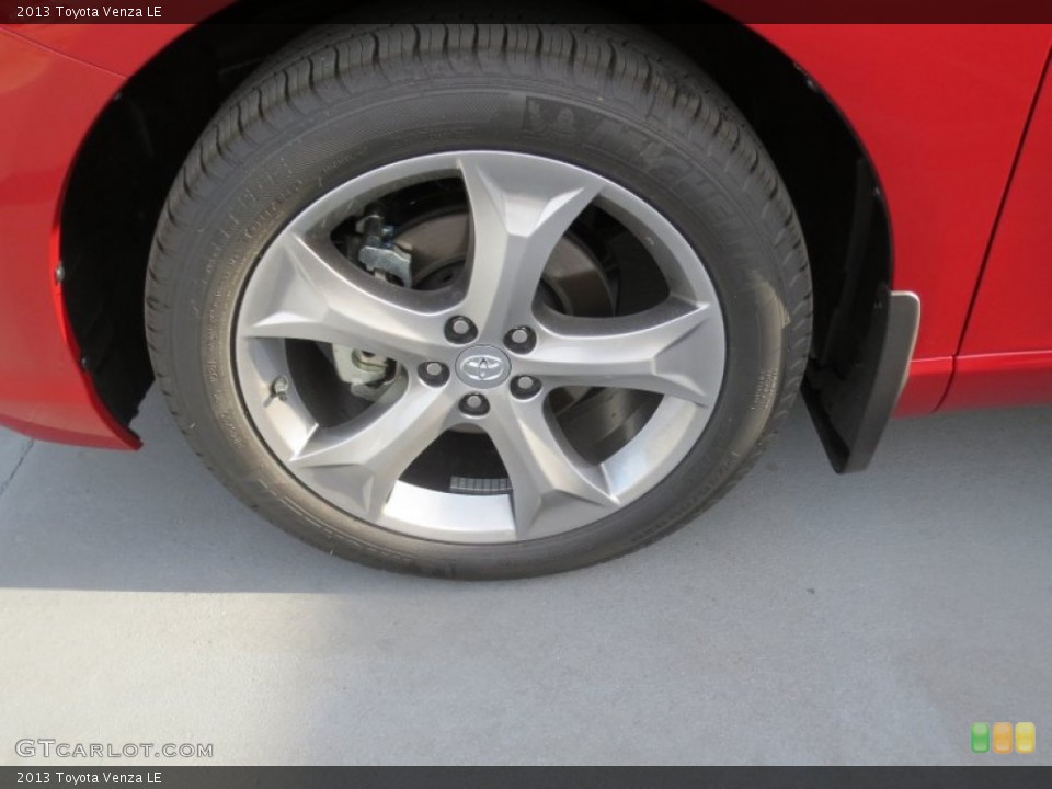 2013 Toyota Venza LE Wheel and Tire Photo #73959557