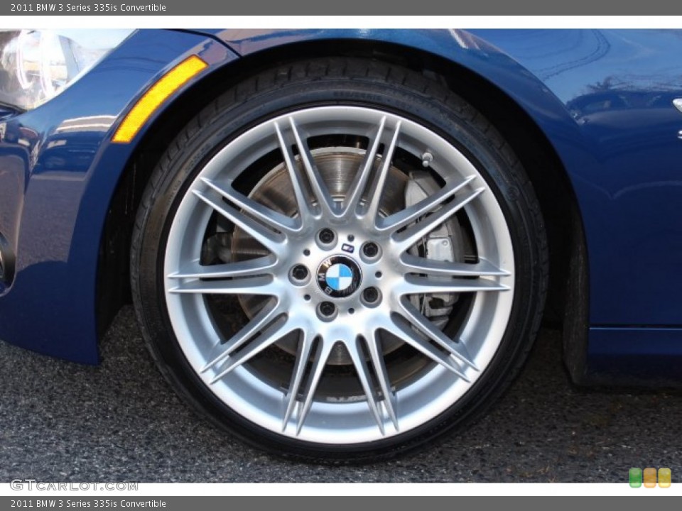 2011 BMW 3 Series 335is Convertible Wheel and Tire Photo #73960337