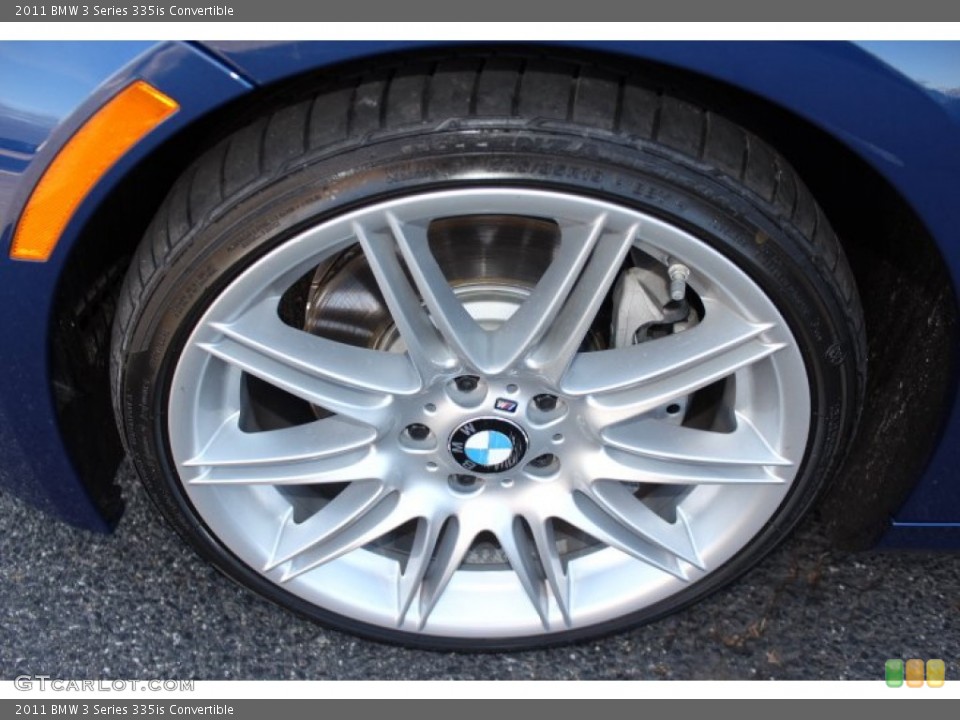 2011 BMW 3 Series 335is Convertible Wheel and Tire Photo #73960350