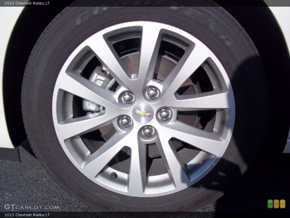 2013 Chevrolet Malibu LT Wheel and Tire Photo #73963841