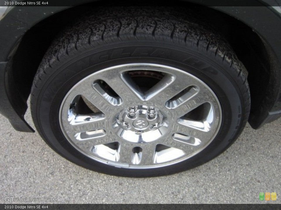 2010 Dodge Nitro SE 4x4 Wheel and Tire Photo #73966580