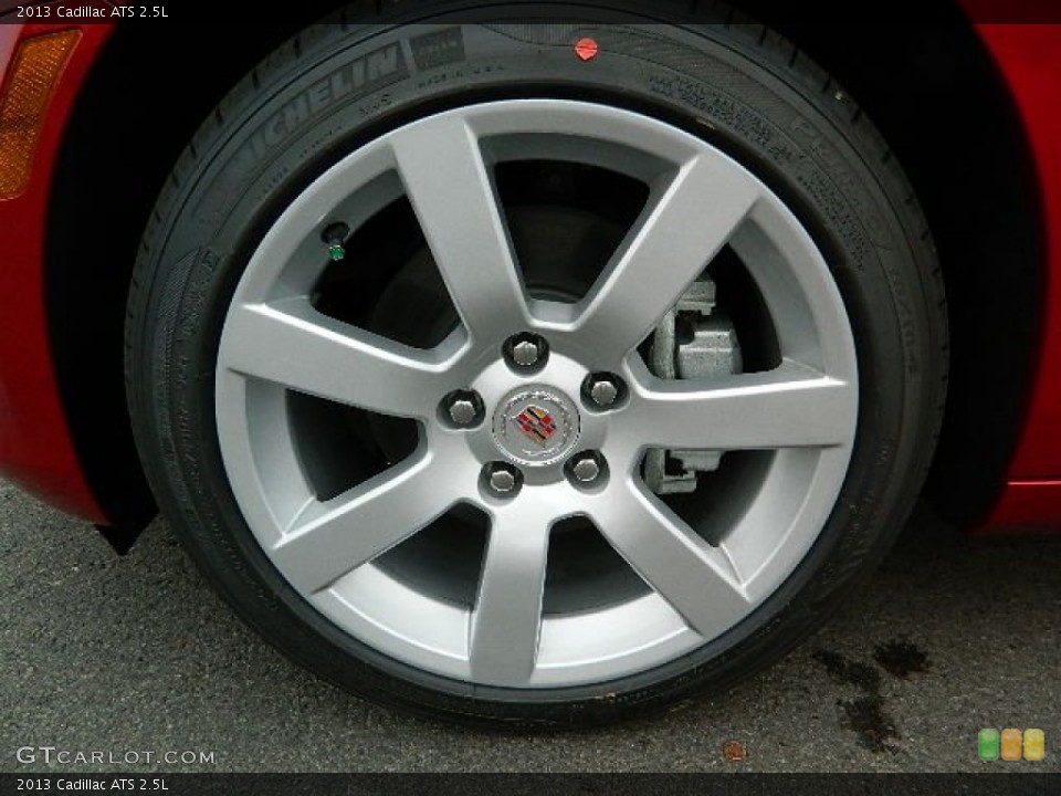 2013 Cadillac ATS 2.5L Wheel and Tire Photo #73976162