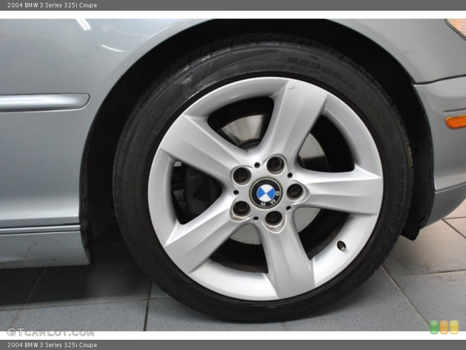 2004 BMW 3 Series 325i Coupe Wheel and Tire Photo #73979801