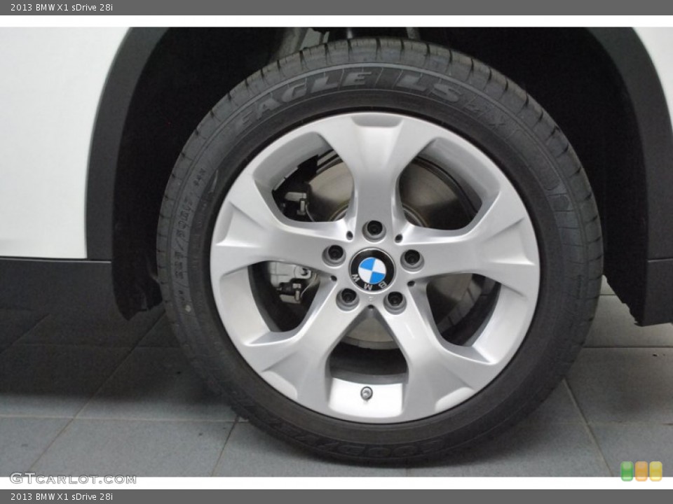 2013 BMW X1 sDrive 28i Wheel and Tire Photo #73982249