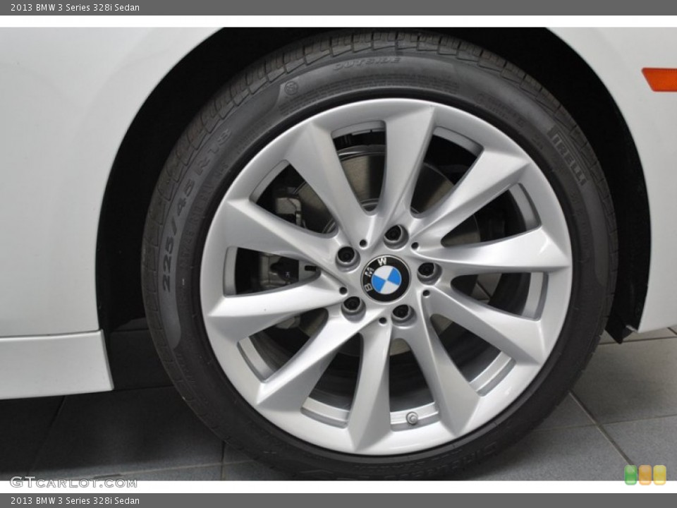 2013 BMW 3 Series 328i Sedan Wheel and Tire Photo #73982672