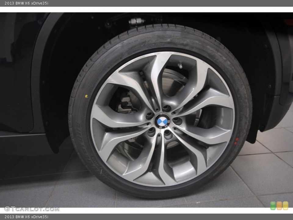 2013 BMW X6 xDrive35i Wheel and Tire Photo #73982756
