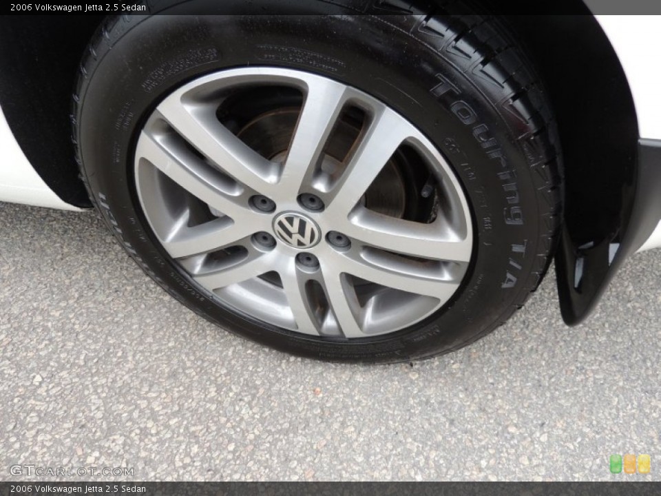 2006 Volkswagen Jetta 2.5 Sedan Wheel and Tire Photo #73984859