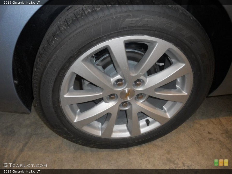2013 Chevrolet Malibu LT Wheel and Tire Photo #73993299