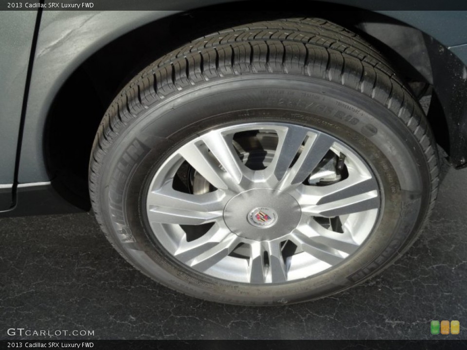 2013 Cadillac SRX Luxury FWD Wheel and Tire Photo #73993407