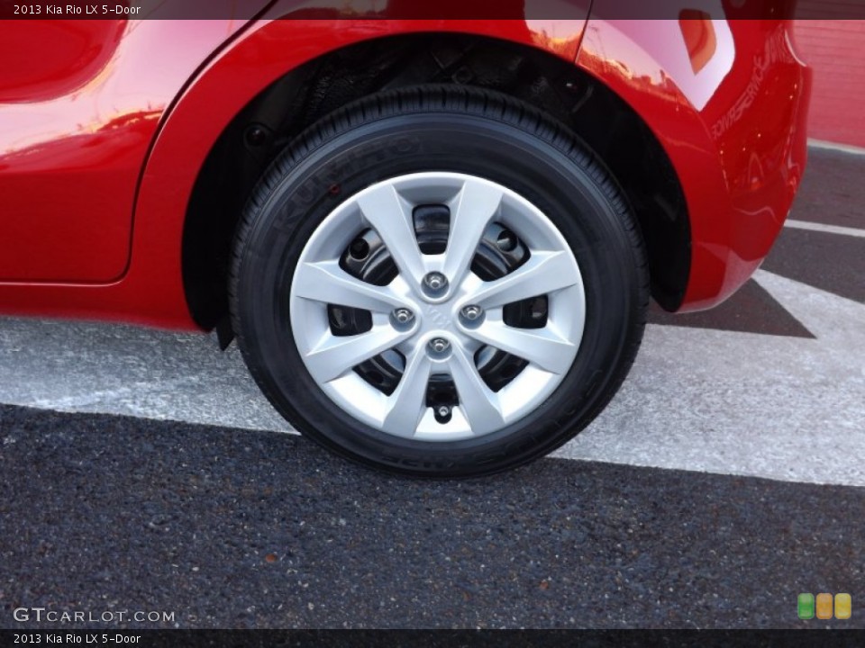 2013 Kia Rio LX 5-Door Wheel and Tire Photo #73996911