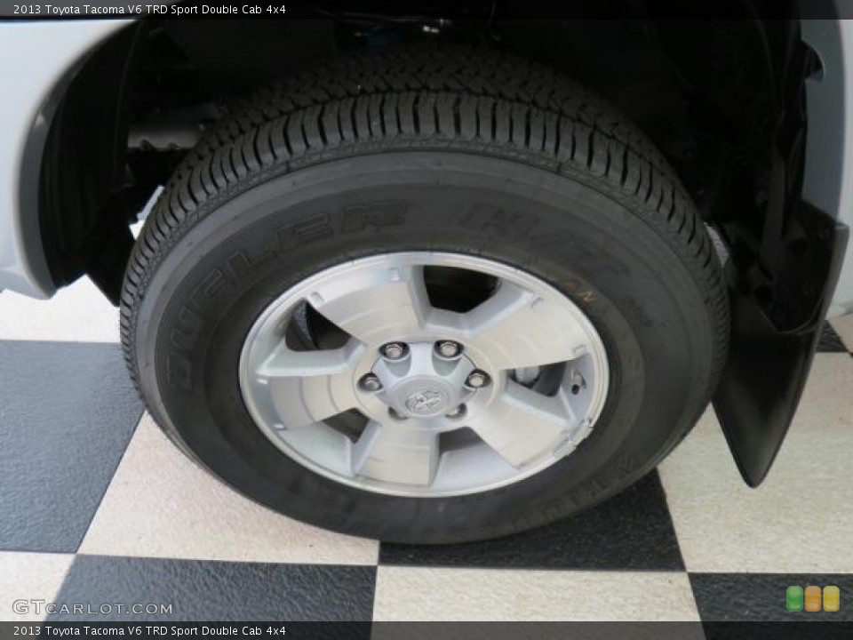 2013 Toyota Tacoma V6 TRD Sport Double Cab 4x4 Wheel and Tire Photo #73996923