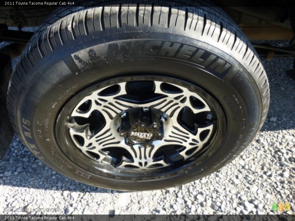 2011 Toyota Tacoma Custom Wheel and Tire Photo #73997550