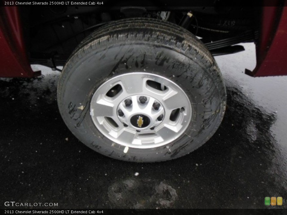2013 Chevrolet Silverado 2500HD LT Extended Cab 4x4 Wheel and Tire Photo #74000712