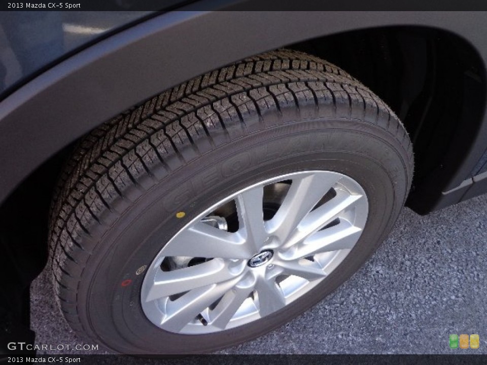 2013 Mazda CX-5 Sport Wheel and Tire Photo #74002836