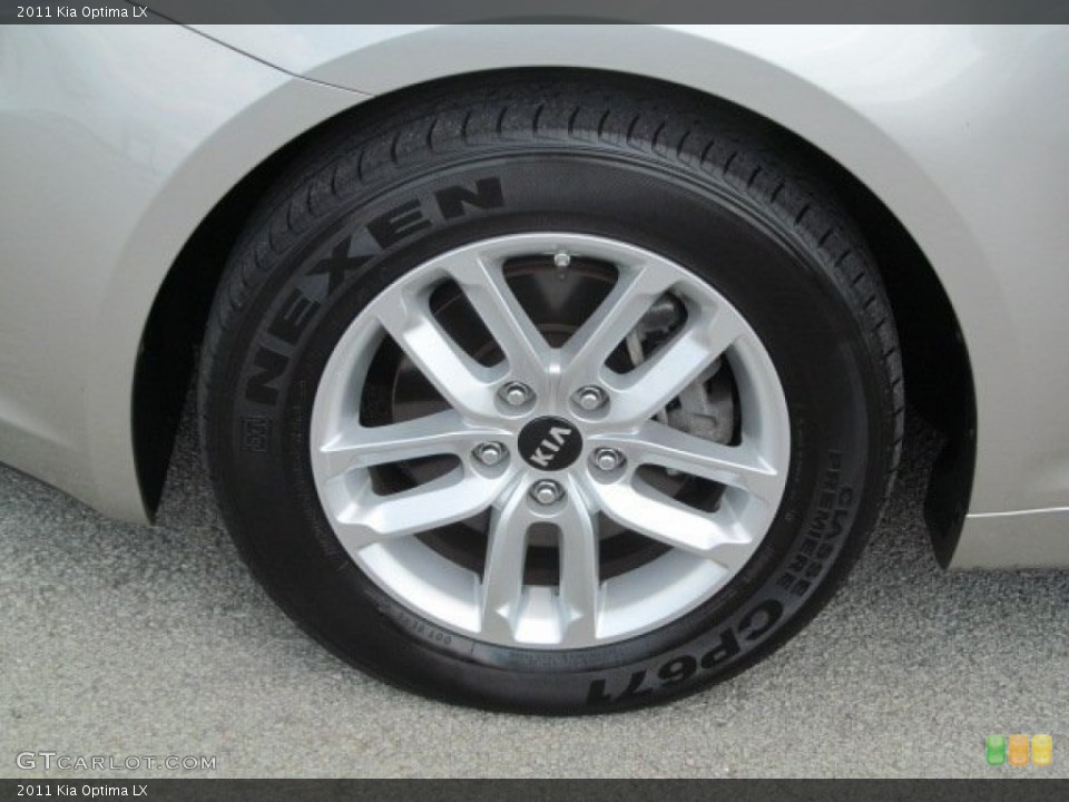 2011 Kia Optima LX Wheel and Tire Photo #74004171