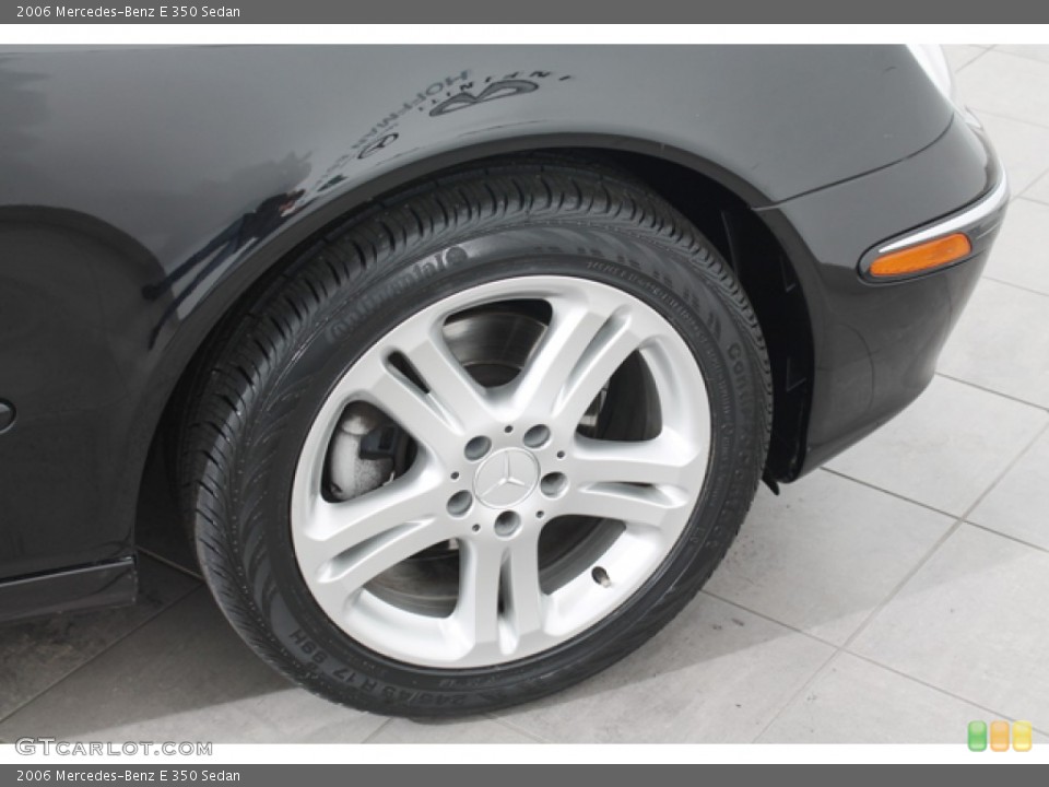 2006 Mercedes-Benz E 350 Sedan Wheel and Tire Photo #74007578