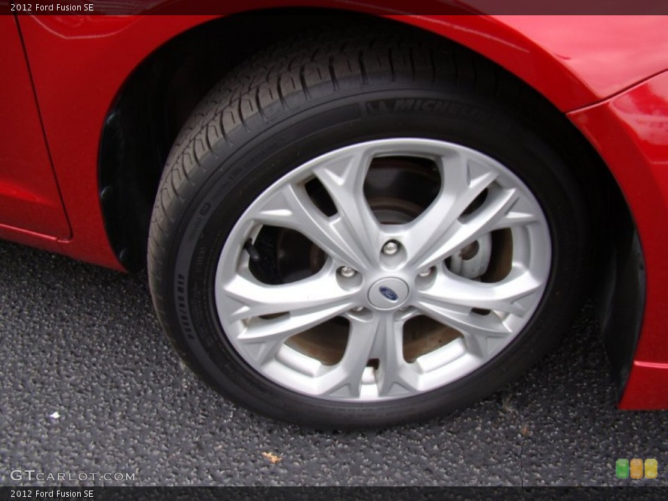 2012 Ford Fusion SE Wheel and Tire Photo #74008904
